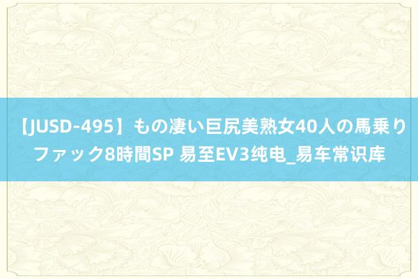 【JUSD-495】もの凄い巨尻美熟女40人の馬乗りファック8時間SP 易至EV3纯电_易车常识库